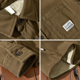 Galen - Fleece Cargo Shirt