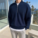 Ambrose - Ribbed Half-Zip Jumper