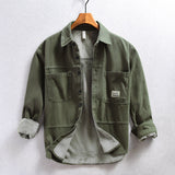 Galen - Fleece Cargo Shirt
