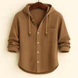 Jonah - Soft Cotton Hooded Shirt