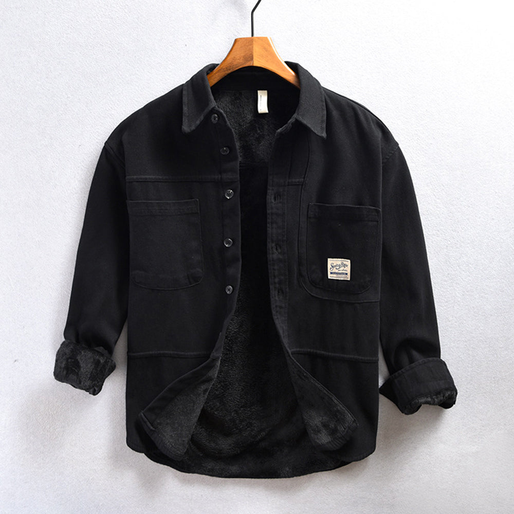 Galen - Fleece Cargo Shirt