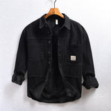 Galen - Fleece Cargo Shirt