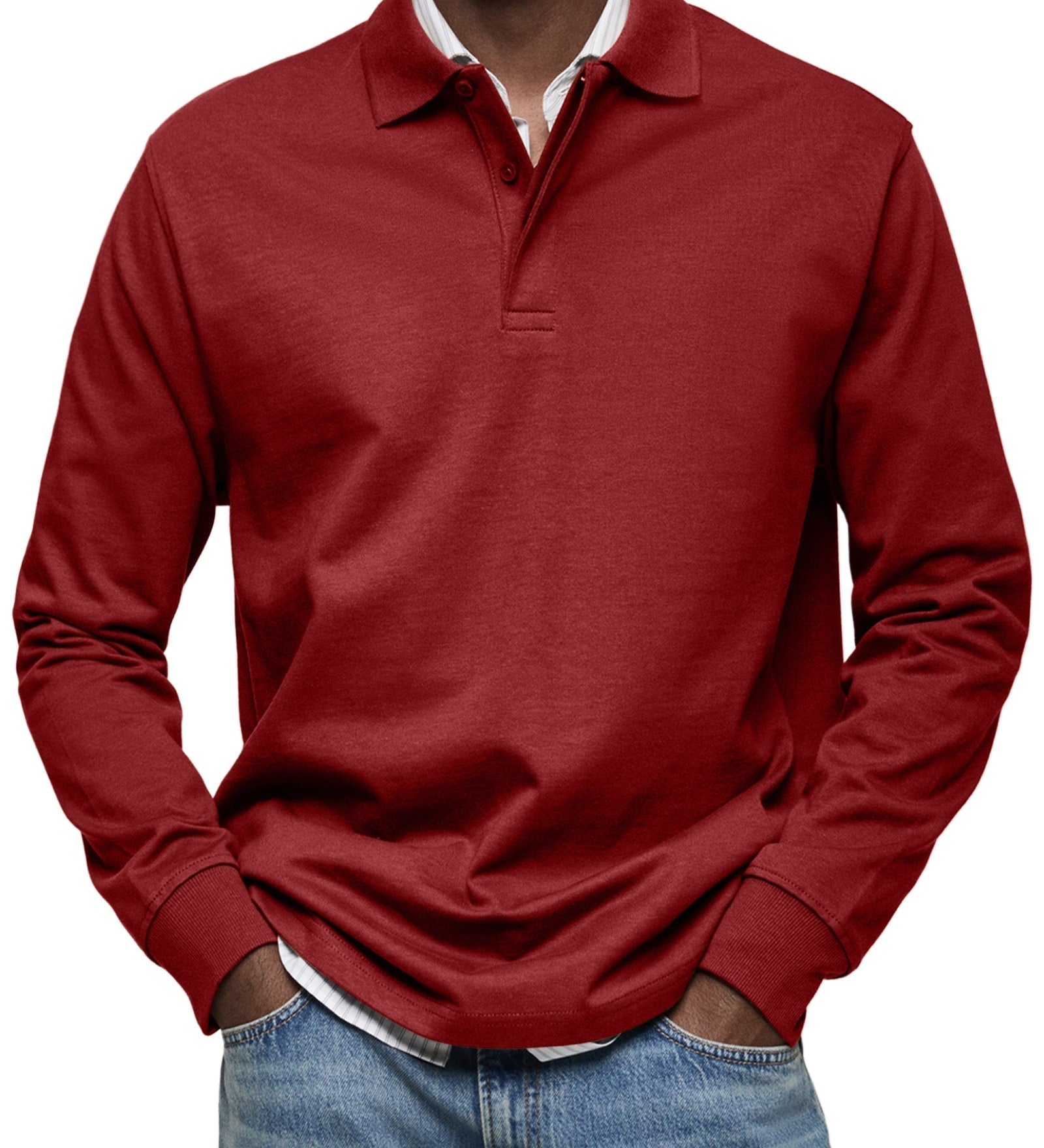 Stanley - Long-Sleeve Polo Shirt