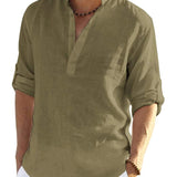 Dylan - Cotton-Linen Shirt