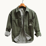 Galen - Fleece Cargo Shirt