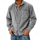 Derek - Corduroy Button-Up Shirt