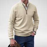 Sebastian - Soft Half-Zip Jumper