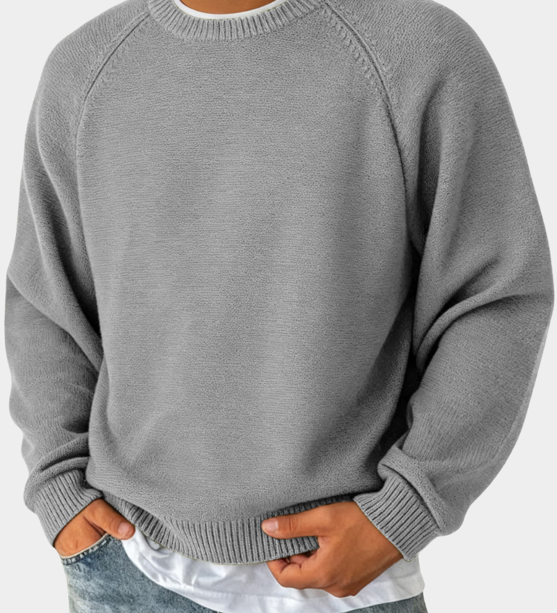 Wallace - Simple Crew Neck Jumper