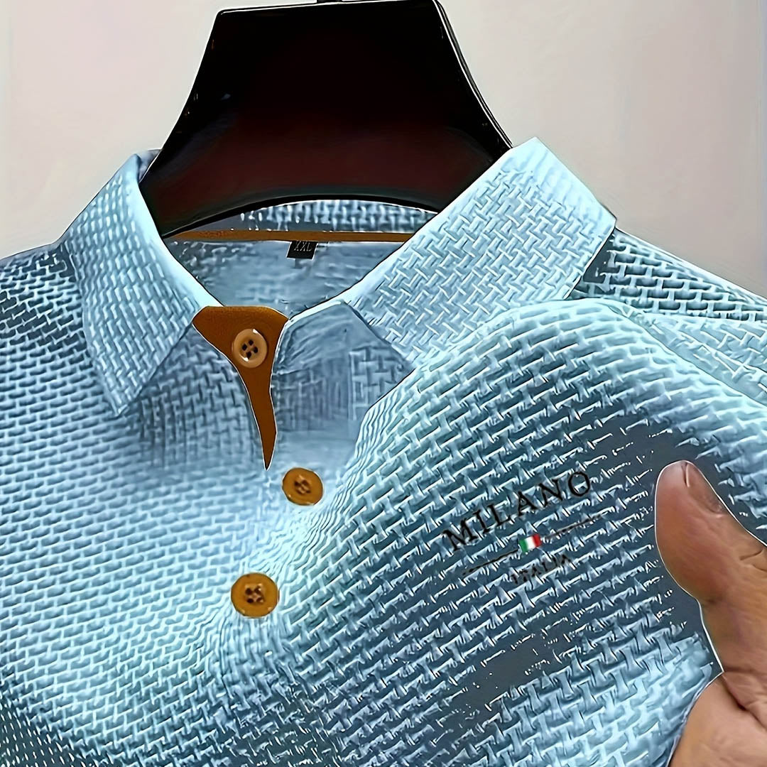 Finn - Elegant Textured Polo Shirt