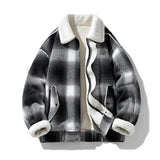 Arden Plaid Fleece-Lined Jacket