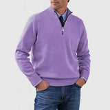 Quincy - Fine Knit Half-Zip Jumper