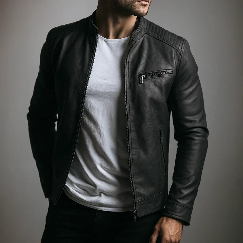 Mario™ | Faux Leather Jacket