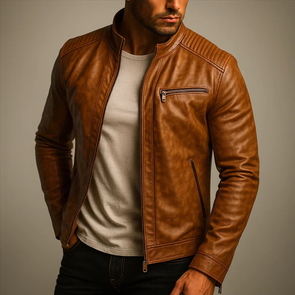 Mario™ | Faux Leather Jacket