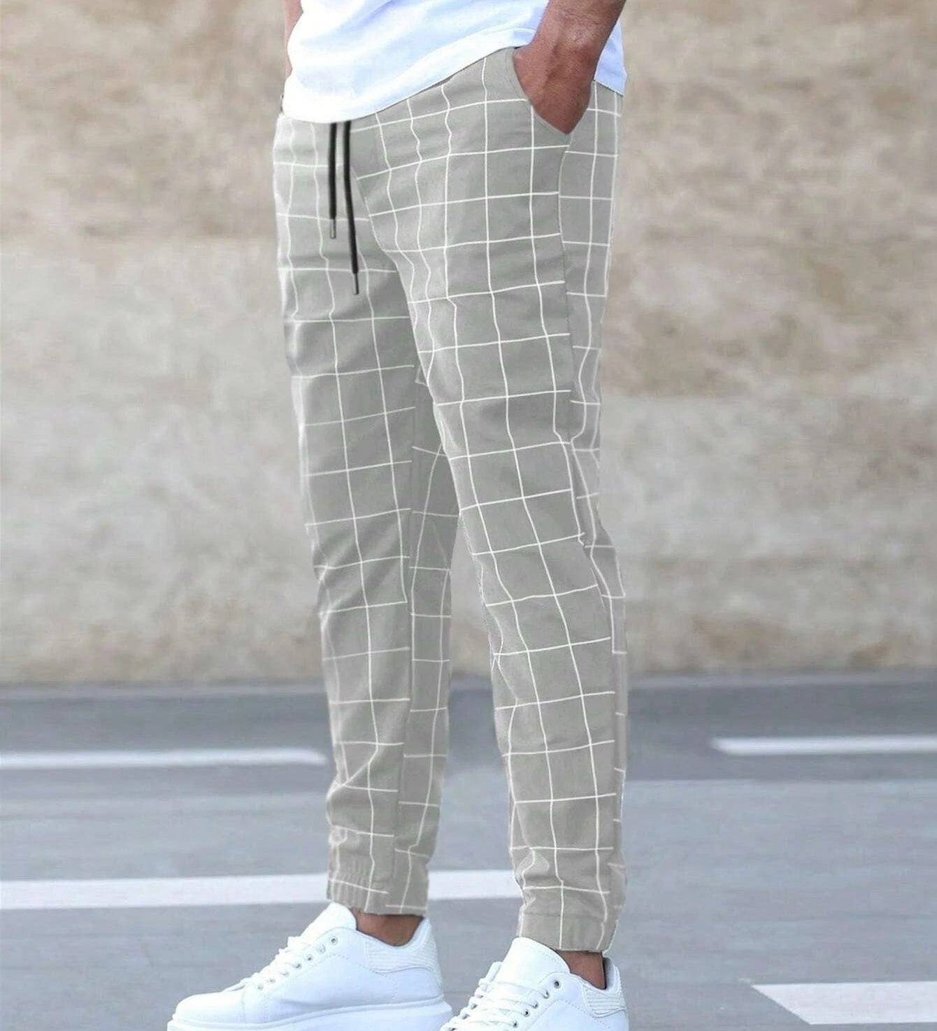 Keaton - Checked Joggers