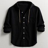 Jay - Hooded Cotton Shirt