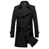 Langston Double-Breasted Trench Coat