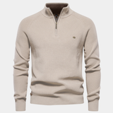 Jacob - Quarter-Zip Textured Jumper