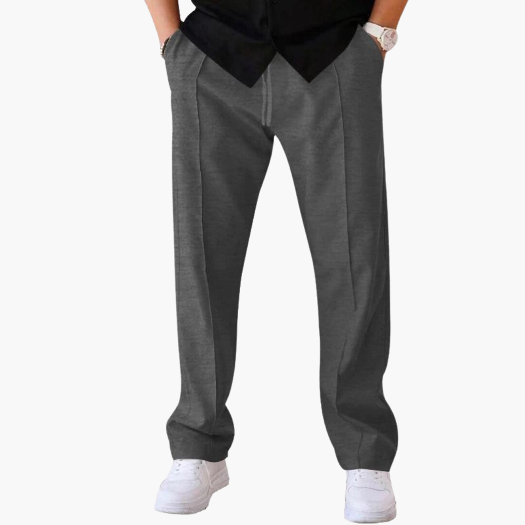 Theo - Everyday Textured Trousers