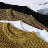 Norris - Honeycomb Knit Jumper