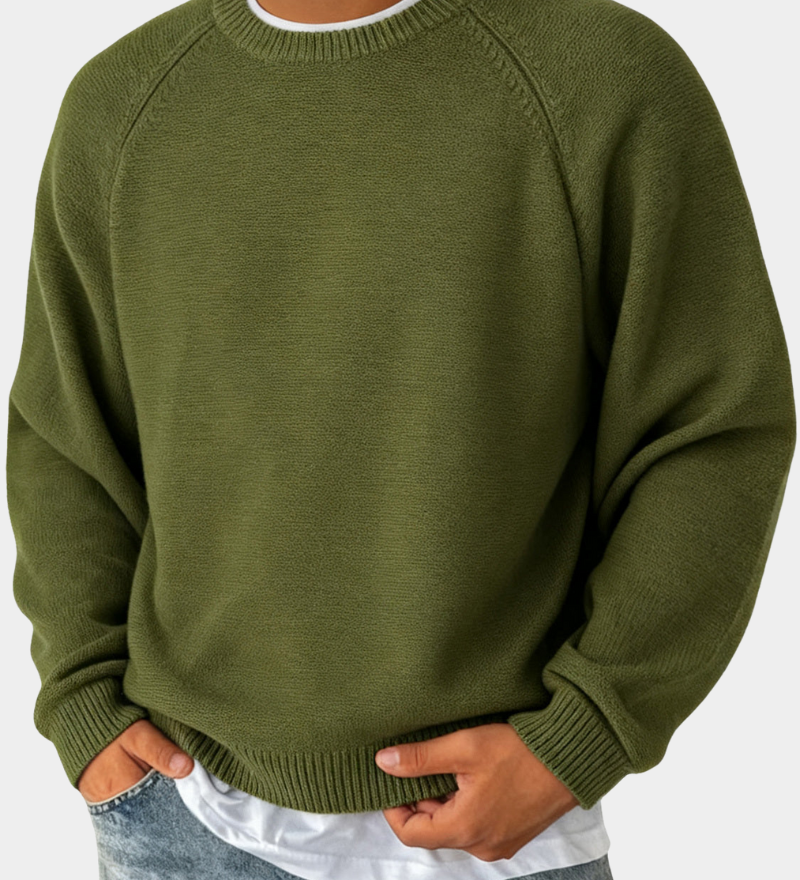 Wallace - Simple Crew Neck Jumper