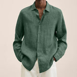 Hastings - Linen Button-Up Shirt
