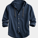 Jay - Hooded Cotton Shirt