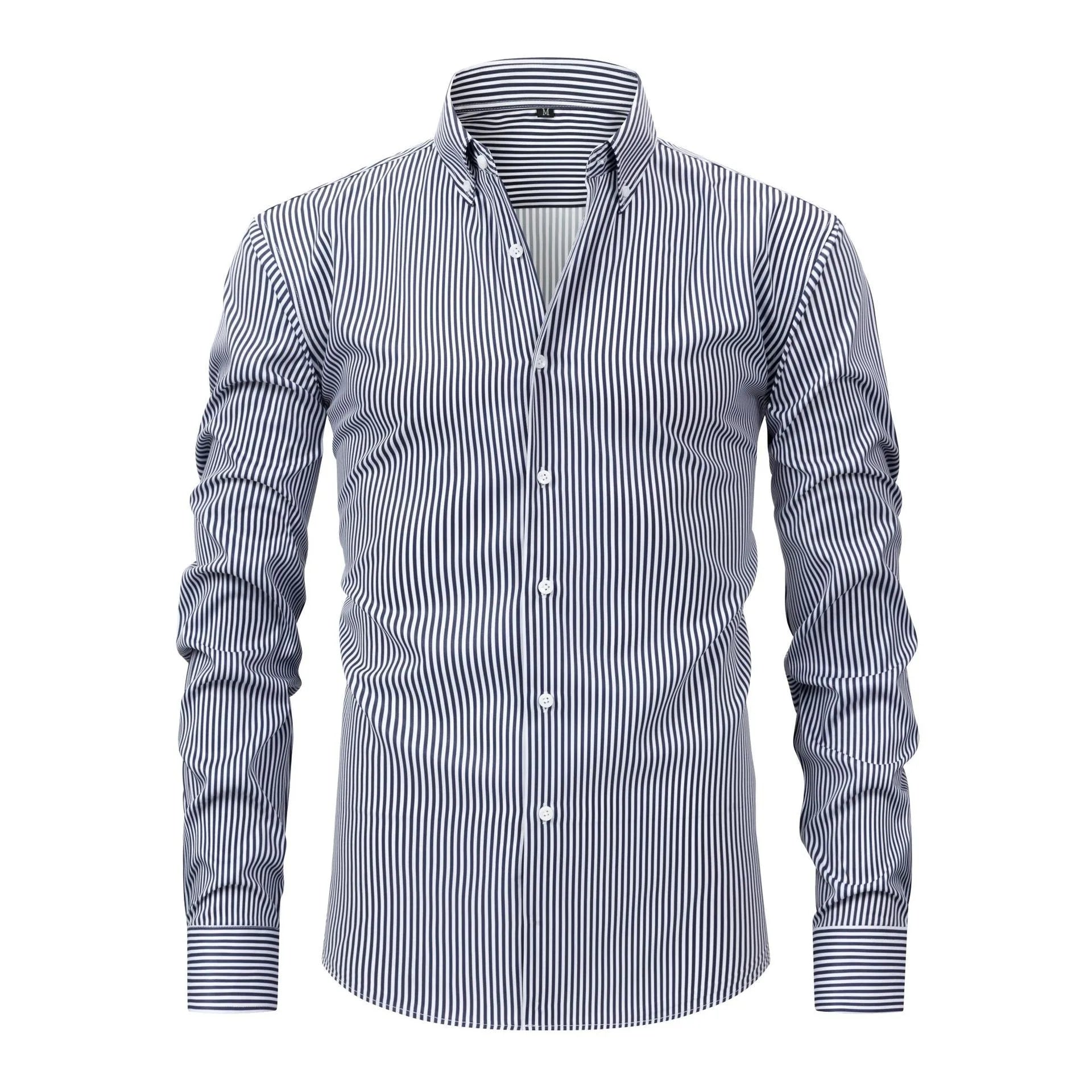 Aurel Striped Stretch Shirt