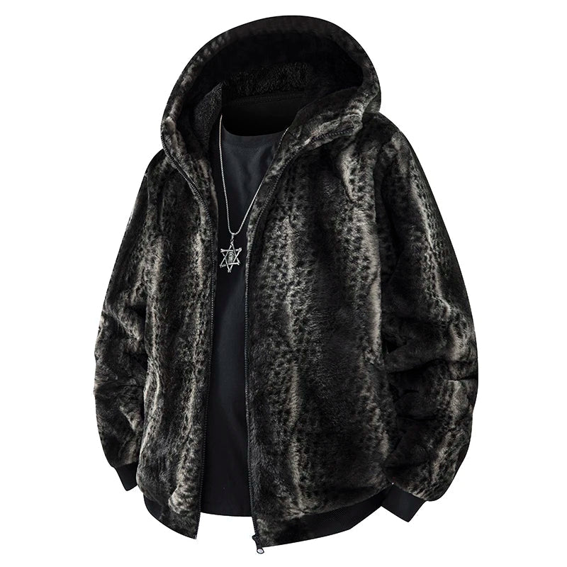 Brayden Shadow Plush Hoodie