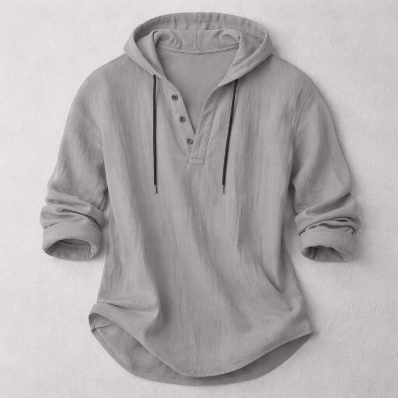 Elton - Elegant Hooded Shirt