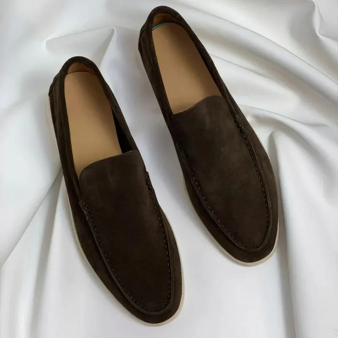 Freddie - Premium Suede Loafer Brown