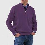 Quincy - Fine Knit Half-Zip Jumper