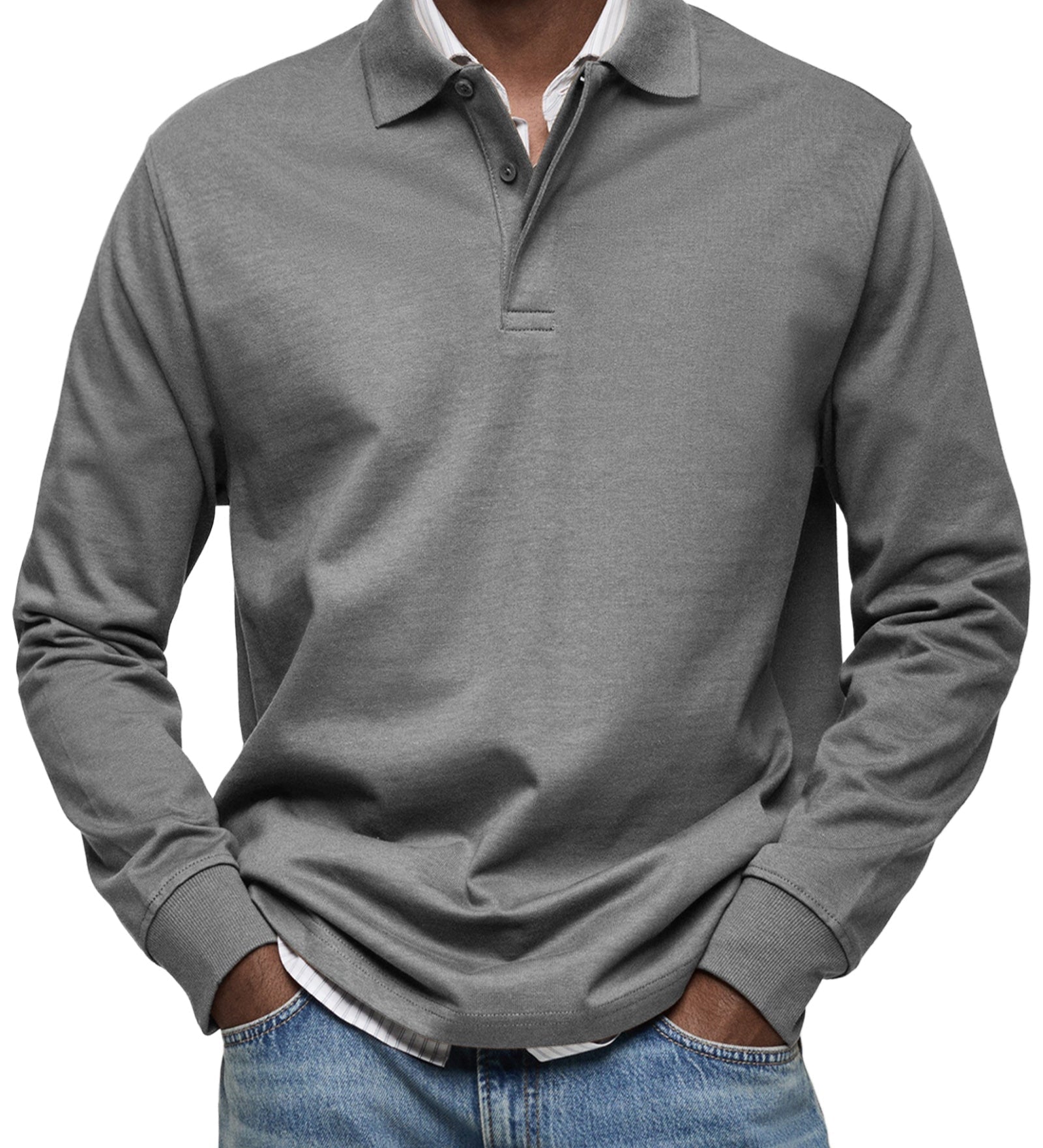 Stanley - Long-Sleeve Polo Shirt