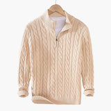 Oakley - Zipped Cable Knit Jumper