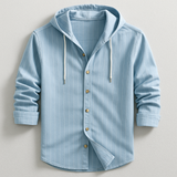 Jonas - Striped Hooded Shirt