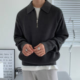 Baxter - Open Collar Polo Jumper