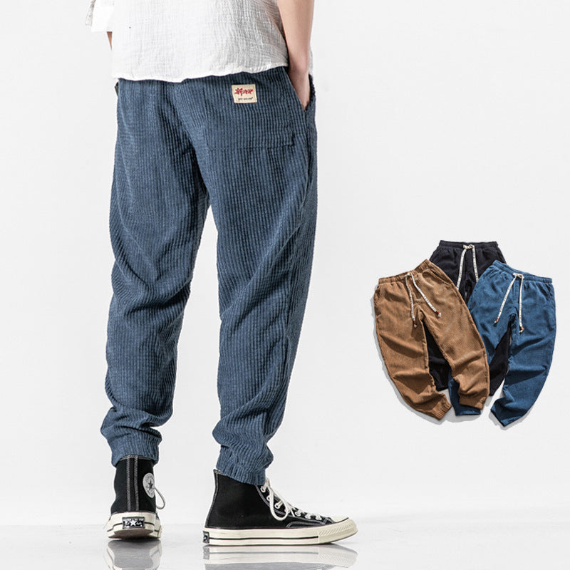 Wesley - Corduroy Jogger Trousers