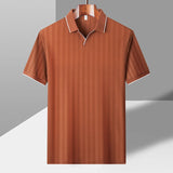 Julian Woven Collar Polo