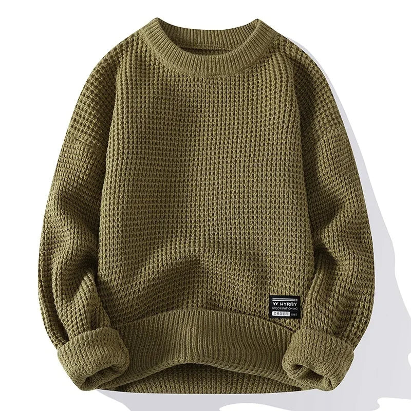 Norris - Honeycomb Knit Jumper