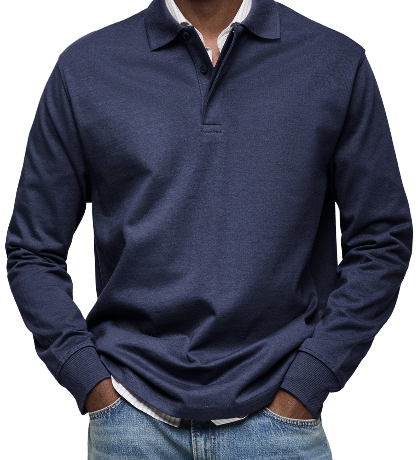 Stanley - Long-Sleeve Polo Shirt