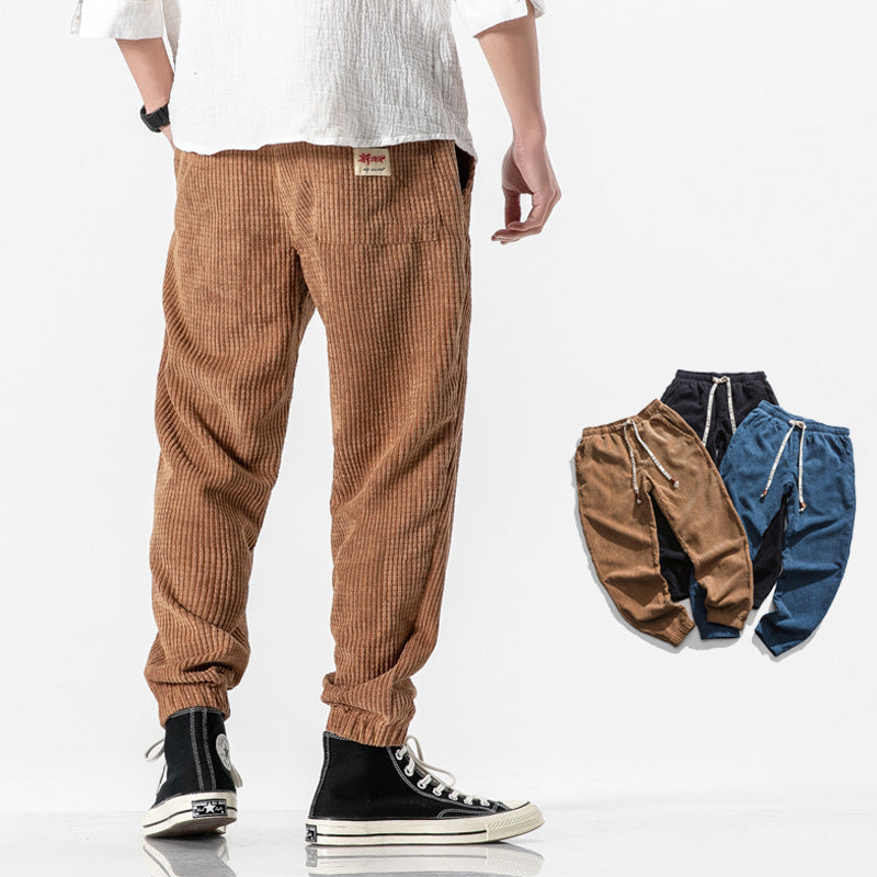 Wesley - Corduroy Jogger Trousers