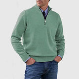 Quincy - Fine Knit Half-Zip Jumper