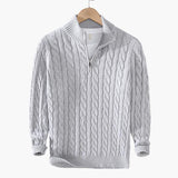 Oakley - Zipped Cable Knit Jumper