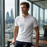 Melville - Slim Fit Short Sleeve Polo Shirt