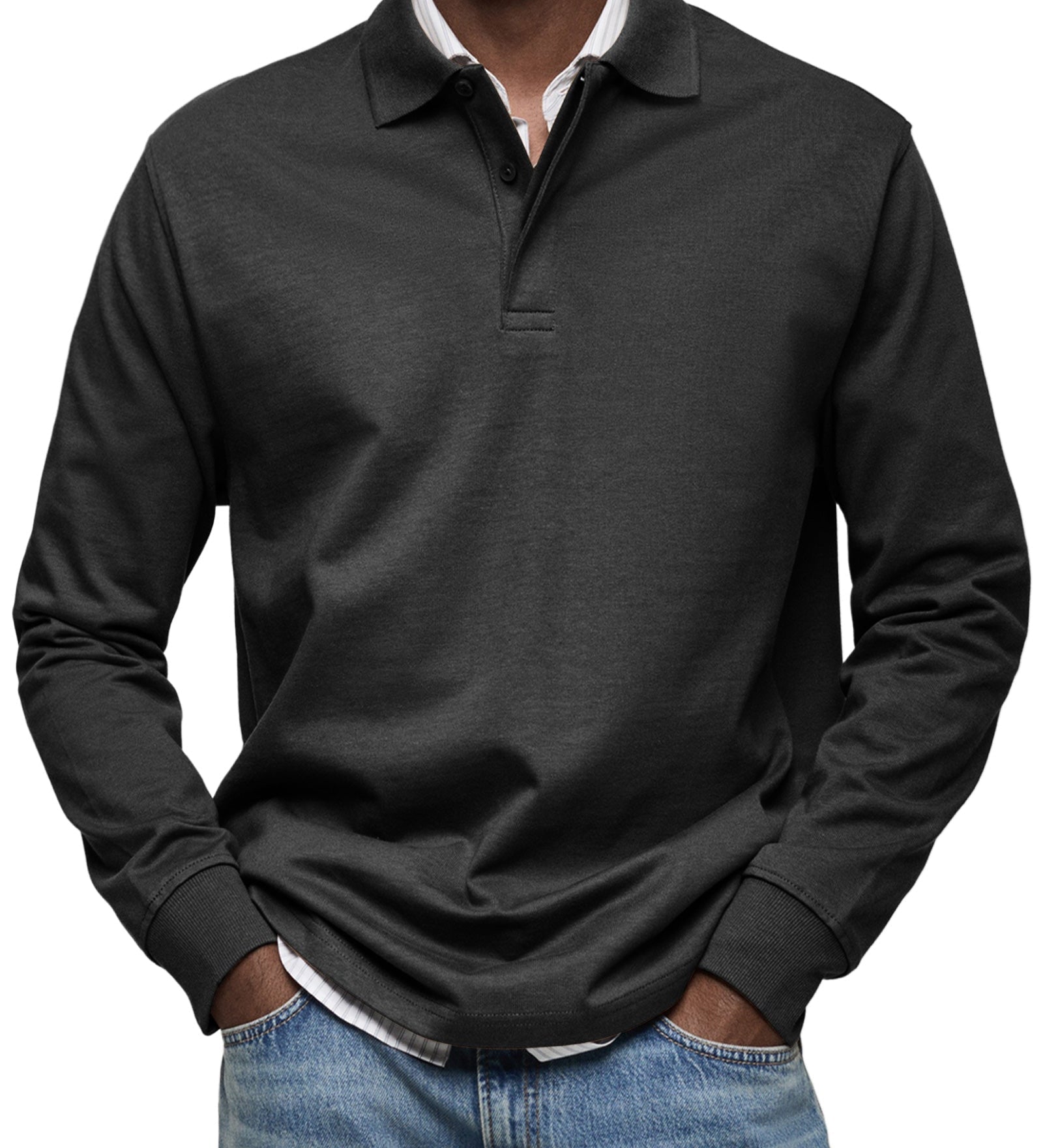 Stanley - Long-Sleeve Polo Shirt
