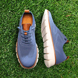 Ultracomfort Breathable Shoes - Blue & White