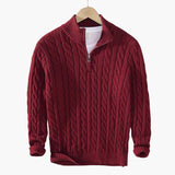 Oakley - Zipped Cable Knit Jumper