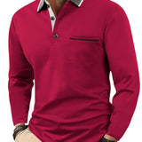 Carter - Classic Long Sleeve Polo Shirt