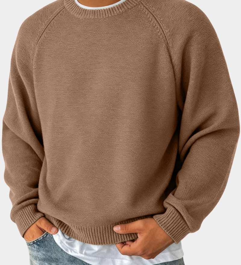 Wallace - Simple Crew Neck Jumper