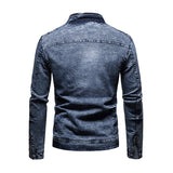 Helvetia Kraft Men's Retro Slim Fit Jacket