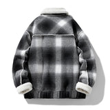 Arden Plaid Fleece-Lined Jacket